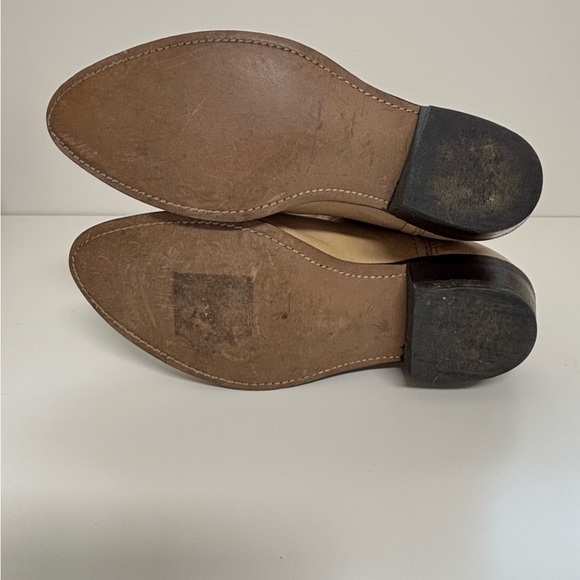 Men's Cream Western Boots - Picture 2 of 6